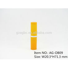 Cute Plastic Round Lipstick Tube Container AG-OB09, cup size 11.8/12.1/12.7mm, Custom colors